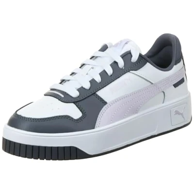 Imagen de PUMA Carina Street, Sneakers Mujer, White Lilac Frost Galactic Gray, 38 EU