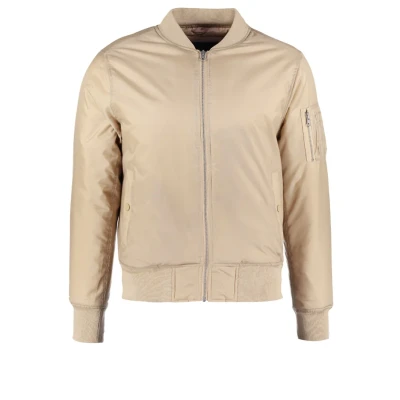 Imagen de Urban Classics Basic Chaquetas bomber, Hombre, Talla: Small, Beige