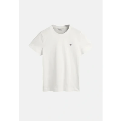Imagen de GANT Shield Camiseta básica, Mujer, Talla: XS, White