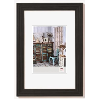 Imagen de walther design Chalet marco de plástico 18x24 cm azul