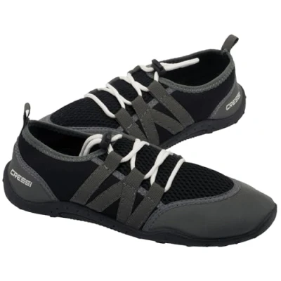 Imagen de Cressi Elba Zapatillas Chanclas, Unisex Adulto, Negro/Gris, 36