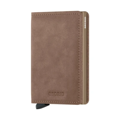 Imagen de Secrid Slimwallet Vintage Taupe Grabado gratuito