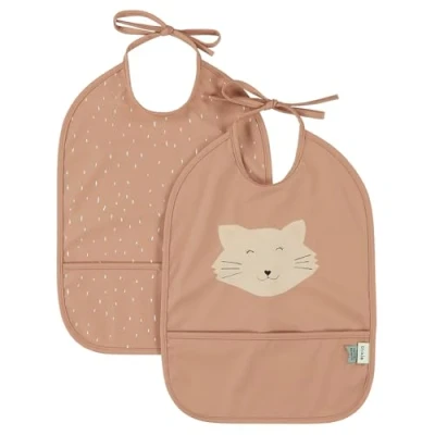 Imagen de 2 Baberos Impermeables Mr. Cat