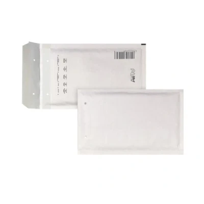Imagen de Bolsa de burbujas AirPro tamaño W11 (100 x 165 mm) autoadhesiva blanca 80 g FSC, paquete 1