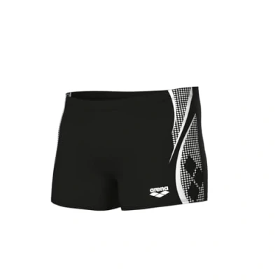Imagen de Arena Bañador Corto Feel para Hombre Graphic, Black White, 95