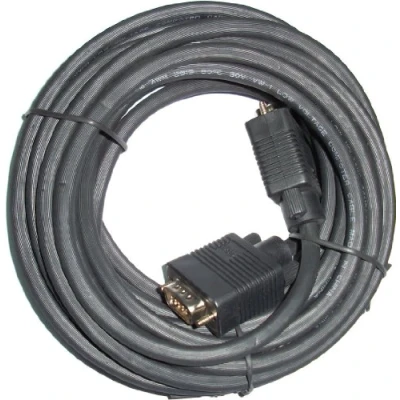 Imagen de 3go Cable Conmutador De Vga M/m 10 Metros Negro