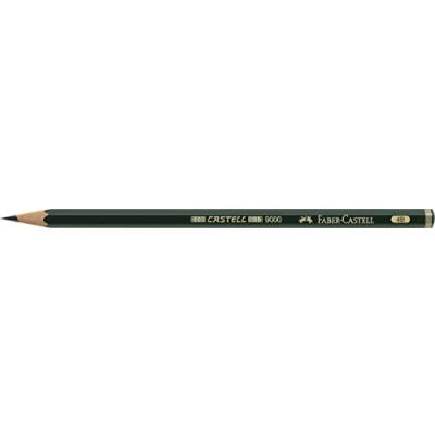 Imagen de Faber Castell B 9000 4B Blíster con 1 lápiz de grafito 9000, graduación