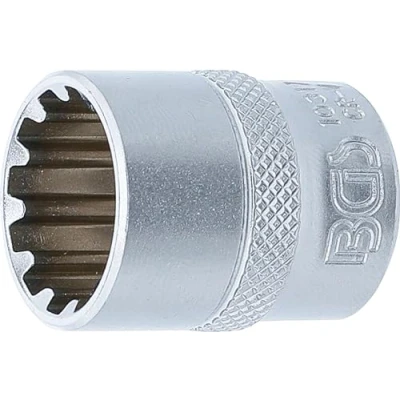 Imagen de BGS 10317 Llave de vaso Gear Lock entrada 10 mm (3/8&quot;) 17