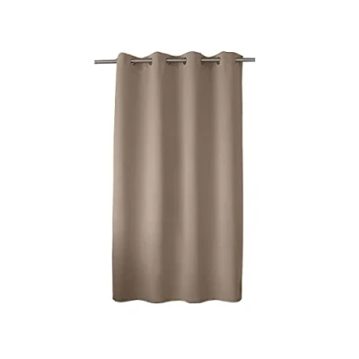 Imagen de Enjoy Home 2010 na140180 Cortina Opaca con 8 Ojales poliéster Natural 180 x 140 cm