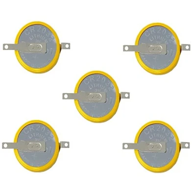 Imagen de PKCELL 5 x F2 CMOS BIOS BR / CR2032 1F2 Pilas con soldadura (3 V, para PC, desechable)