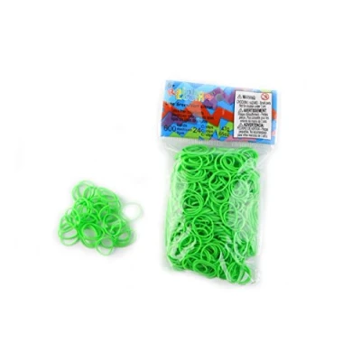 Imagen de Elásticos Rainbow Loom Verde Limón