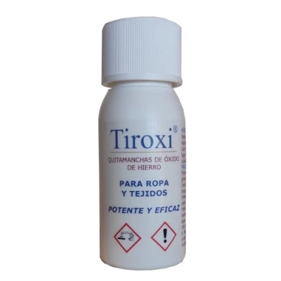 Imagen de Tiroxi Quitamanchas de óxido Hierro para Ropa y Tejidos, instantaneo (50 mL)