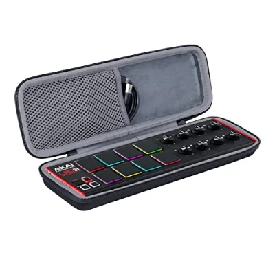 Imagen de co2CREA Duro Viajar caja estuche funda para AKAI Professional LPD8 Controlador MIDI USB(funda solo,Case Only)
