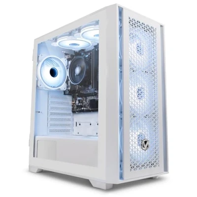 Imagen de Vibox I 107 PC Gaming Quad Core AMD Ryzen 3200G Procesador 4GHz Radeon Vega 8 Gráficos 16GB RAM 500GB NVMe M.2 SSD Linux OS WiFi