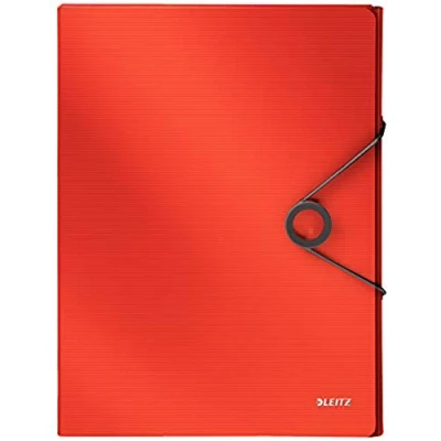 Imagen de Leitz 45681001 Carpeta de almacenamiento resistente (A4, polipropileno), color rojo claro