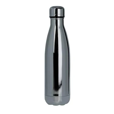 Imagen de Nerthus FIH 710 Botella Termo Doble Pared para fríos y Calientes Diseño Titanio de Acero Inoxidable 500 ml Libre BPA, 18/8