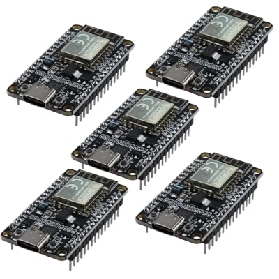 Imagen de AZDelivery NodeMCU Amica Módulo V2 ESP8266 ESP 12F WiFi con conector USB C Node MCU 8266 Development Board CP2102 compatible Arduino Incluye libro electrónico