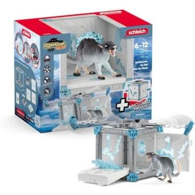 Imagen de schleich 42676 BattleCave Rata de hielo, a partir 7 años, ELDRADOR CREATURES playset, 40 piezas