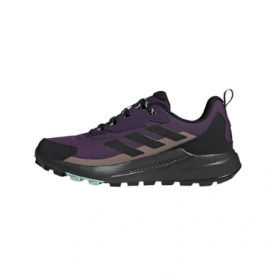 Imagen de adidas Terrex Anylander Rain.RDY Hiking Shoes, Zapatos de Senderismo Mujer, Aurora Plum/Core Black/Trace Brown, 43 1/3 EU