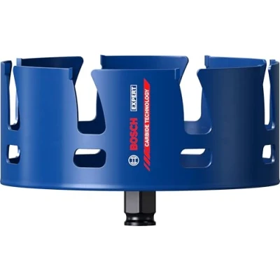 Imagen de Bosch Professional 1 x Sierras de corona Expert Construction Material, para Madera blanda, 140 mm, Accesorios Taladro impacto rotativo