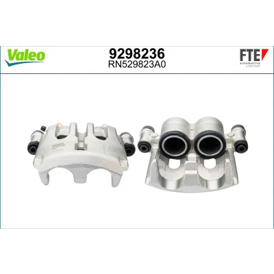 Imagen de FTE 9298236 Pinza de freno gris Hierro fundido Eje delantero, izquierda sin soporte MERCEDES BENZ: Sprinter 3.5 T Furgón