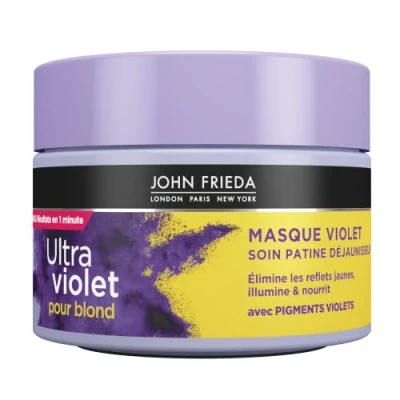 Imagen de JOHN FRIEDA Máscara para rubios (250 ml), color morado