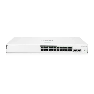 Imagen de Switch hpe aruba instant on 1830 24g 12p class4 poe 2sfp 195w