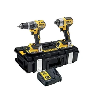 Imagen de Dewalt DCK266D2 GB 18v kit de taladro sin escobillas y el impacto combi controlador xr