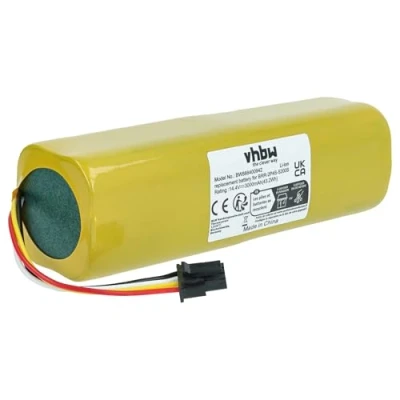 Imagen de vhbw Batería Compatible con Xiaomi Mijia 1S SDJQR03RR, SDJQR02RR, 1C, 1st Gen SDJQR01RR SKV4000CN, 1T Robot Limpieza (3000 mAh, 14,4 V, Li Ion)