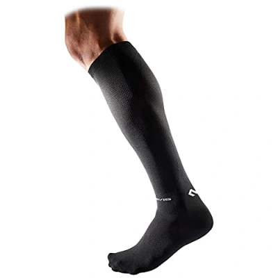 Imagen de Mc David Recovery Elite Calcetín de Compresión, Unisex Adulto, Negro, M