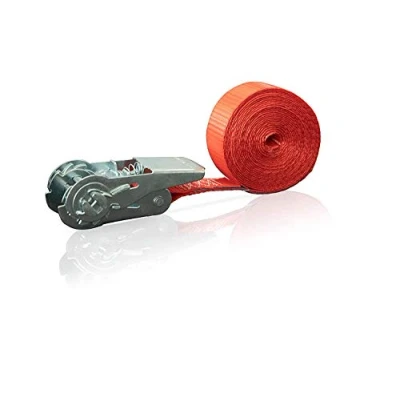 Imagen de Dolezych Cinta de Amarre con Trinquete 1 Pieza 700 Dan; 6 m Longitud; Rojo