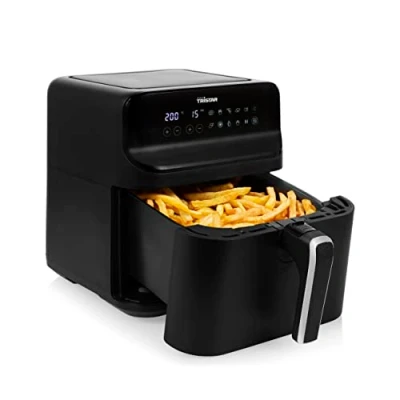 Imagen de Tristar Freidora digital de aire caliente 6 l 1,5 kg patatas fritas Carcasa negra mate FR 9025