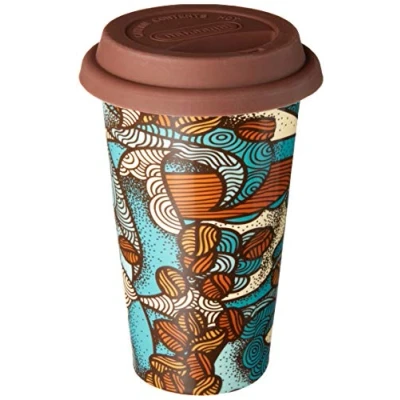 Imagen de Taza De&#039;Longhi DLSC055, 0.35 l, Cerámica, Con tapa de silicona, Multicolor