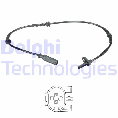 Imagen de DELPHI SS20596 Sensor de ABS activo 735 FIAT: Panda II Hatchback