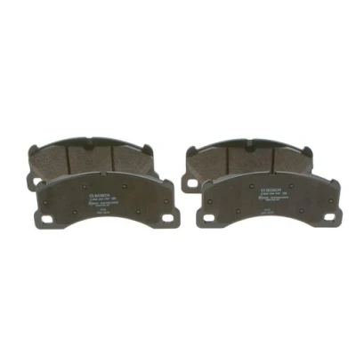 Imagen de BOSCH 0 986 494 787 Juego de pastillas freno Low Metallic Chapa antichirridos PORSCHE: Cayenne, Panamera, Macan