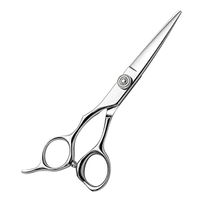 Imagen de AOLANDUO tijeras de corte precisión 5,5 pulgadas para zurdos con hojas extremadamente afiladas estilistas peluquería y barberos.