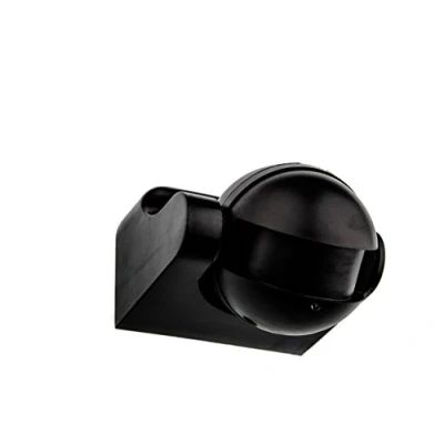 Imagen de HUBER MOTION 60HF Detector de movimiento por radar 180 interior/exterior IP44 I 230V LED adecuado, ajustable verticalmente, negro