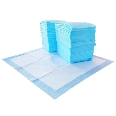 Imagen de Amazon Basics Tapete de entrenamiento para perros, a prueba fugas, 5 capas, con perfume, 55,88 x cm, paquete 150 unidades, Blanco