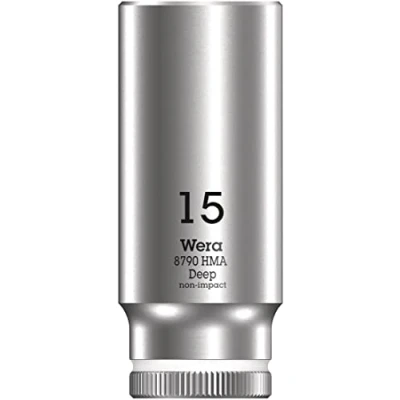 Imagen de WERA 05004512001 8790 HMA Deep 15,0 Llave de vaso larga con arrastre 1/4&quot;