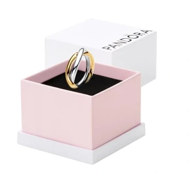 Imagen de Pandora Essence Mujeres Anillo Baño de oro 14 quilates 163262C00 54