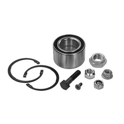 Imagen de MEYLE 100 498 0046 Juego de Cojinete rueda eje delantero, ambos lados con material montaje añadido ORIGINAL Quality 62 bolas norauto