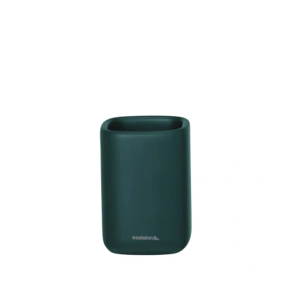 Imagen de Sealskin Mind Vaso para cepillos de dientes independiente Verde oscuro