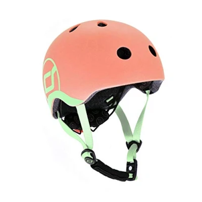 Imagen de NIKIDOM Casco XXS Peach, Juventud Unisex, Multicolor (Multicolor), Talla Única