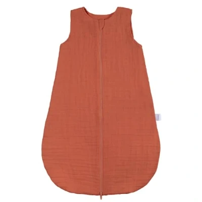 Imagen de MAKIAN Saco Dormir Bebé Algodón 100% Sacos de Muselina Ligeros sin Mangas para Recién Nacidos Primera Puesta Primavera y Verano ÖkoTex Standard 100 0,5 TOG