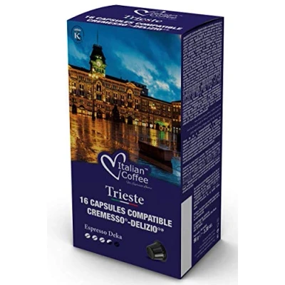 Imagen de 96 Cápsulas Cremesso® Delizio® Compatibles Descafeinado