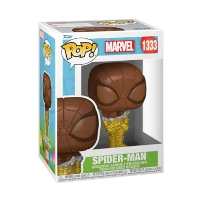 Imagen de Funko POP! Marvel: Spider Man Easter Chocolate Marvel Comics Cómics Figura de Vinilo Coleccionable Idea Regalo Mercancia Oficial Juguetes para Niños y Adultos