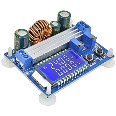 Imagen de TECNOIOT 1pcs 35W DC 5.5 30V a 0.5 Pantalla LCD Step Up Down Buck Boost Converter