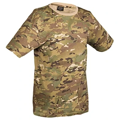 Imagen de Mil Tec Oscuro Camiseta, Camuflaje, M Unisex Adulto