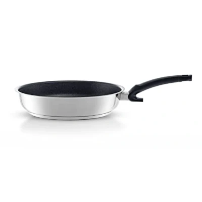 Imagen de Fissler Adamant Premium sartén De acero inoxidable, diámetro 28 cm, sellada, antiadherente, resistente a los arañazos, inducción