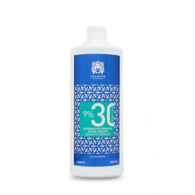 Imagen de Valquer Premium Oxidante en Crema 30 Volúmenes (9%), Textura Ultra Cremosa, Ideal para Técnicas de Coloración, 1000 ml